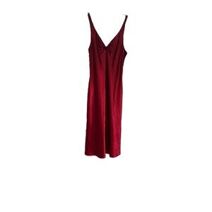Elegant Red women’s nightgown long length 1 of 2